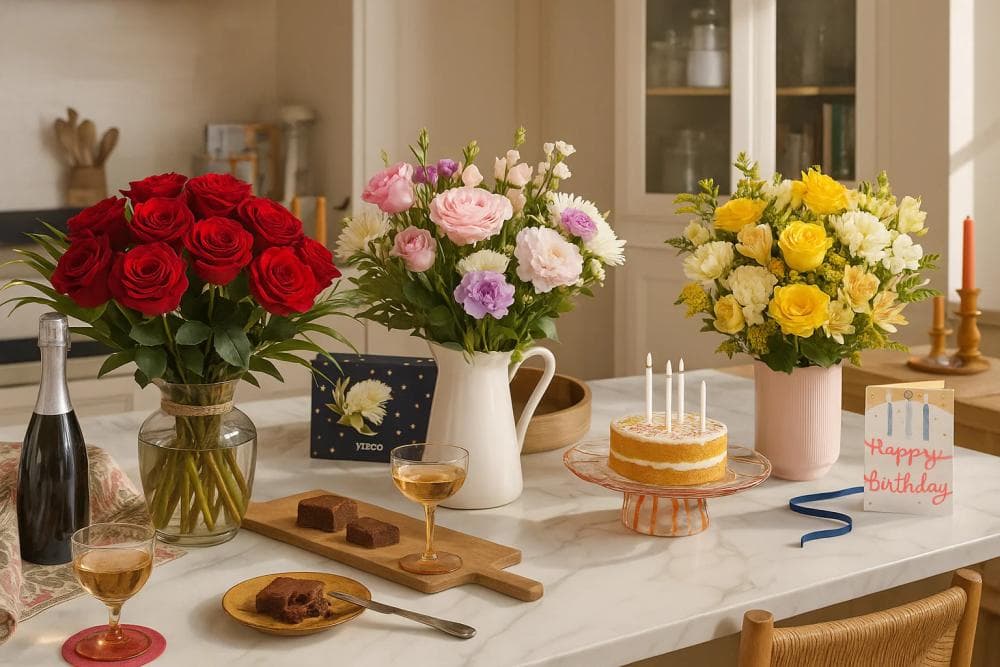 Flower delivery banner