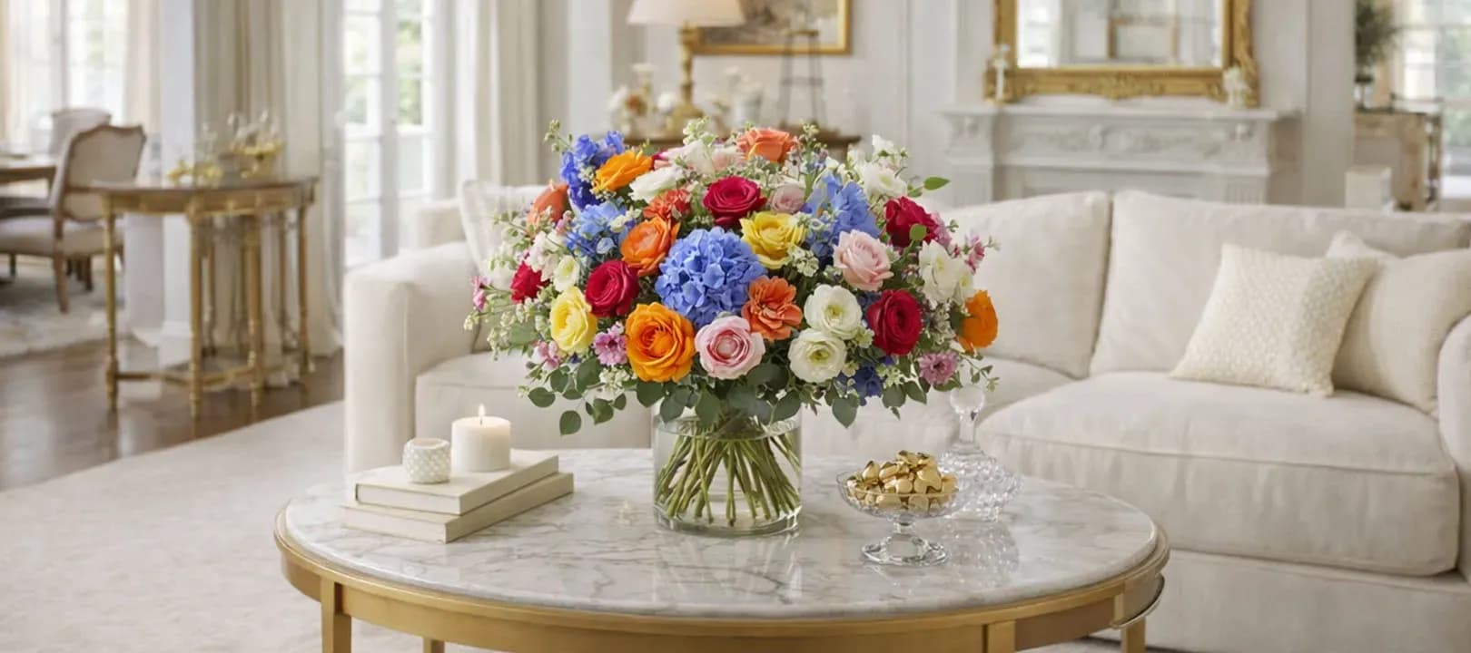 Fresh bouquet delivery