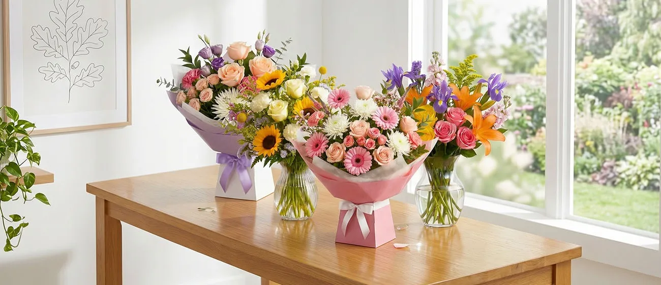Fresh bouquets delivered in Scotland and Wales