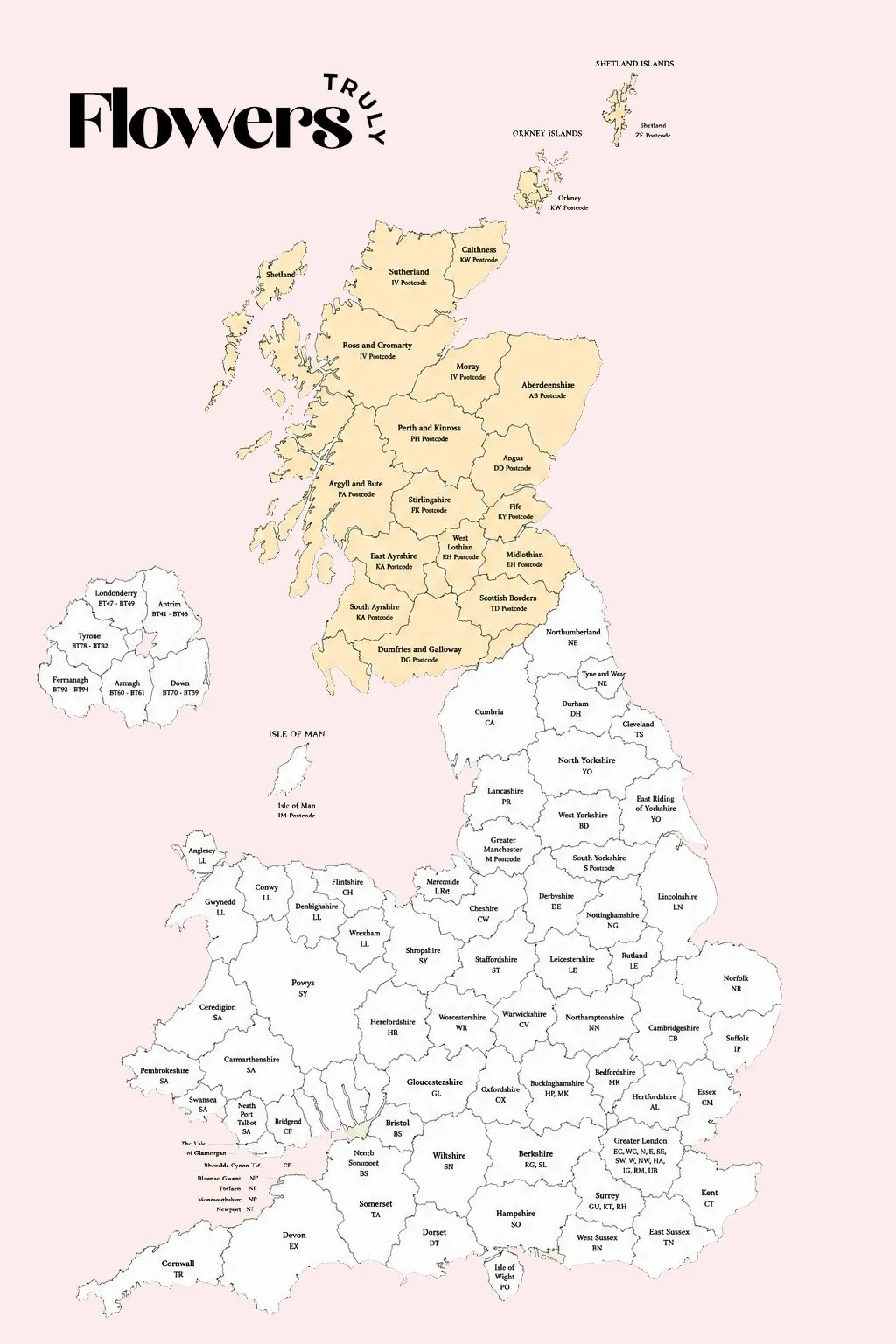 Scotland map